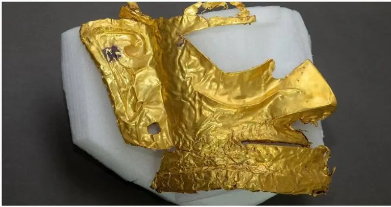 Archaeologists Uncover 3,000-Year-Old Gold Mask In China Belonging To A Mysterious Ancient Society