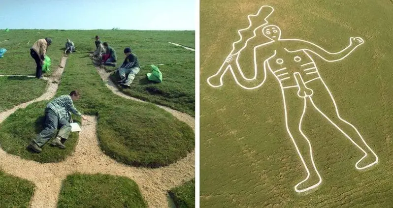 Scientists Have Finally Solved The Mystery Of This Naked Chalk Giant Carved Into An English Hillside