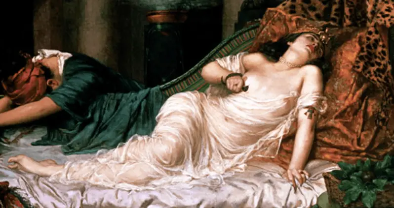 The Full Story Of Cleopatra’s Death, The Snakebite Suicide Of Egypt’s Storied Queen