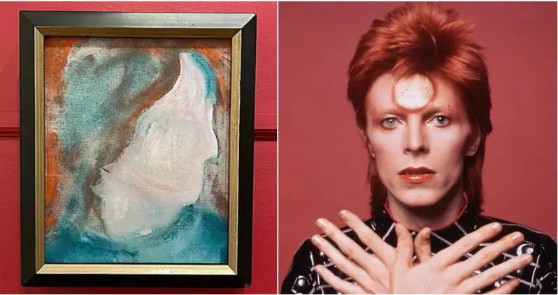 David Bowie Painting Bought At A Landfill For $4 Is Now Selling For $18,000