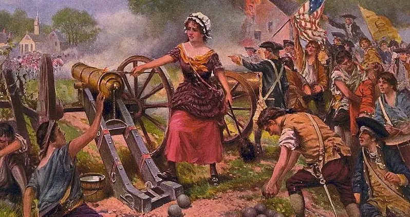 The Legend Of Molly Pitcher, A Heroine Of The American Revolution