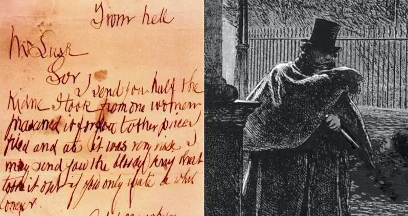 Jack The Ripper’s ‘From Hell’ Letter And The Macabre Story Behind It