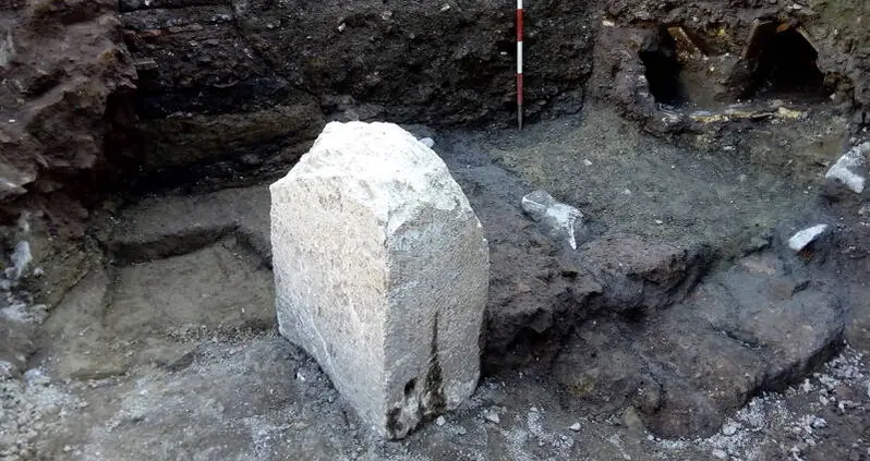 Sewer Workers In Italy Discover 2,000-Year-Old Stone Marking City Limits Of Ancient Rome