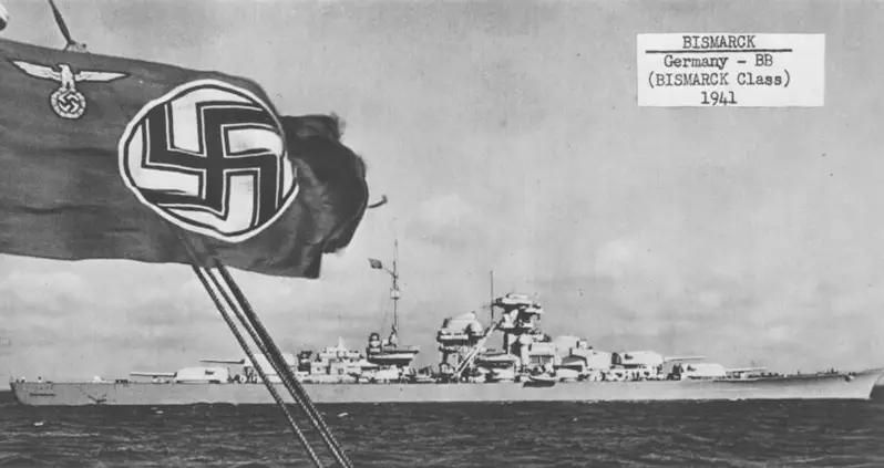 How The Nazis’ ‘Invincible’ Bismarck Battleship Sunk Just Eight Days Into Its Maiden Mission