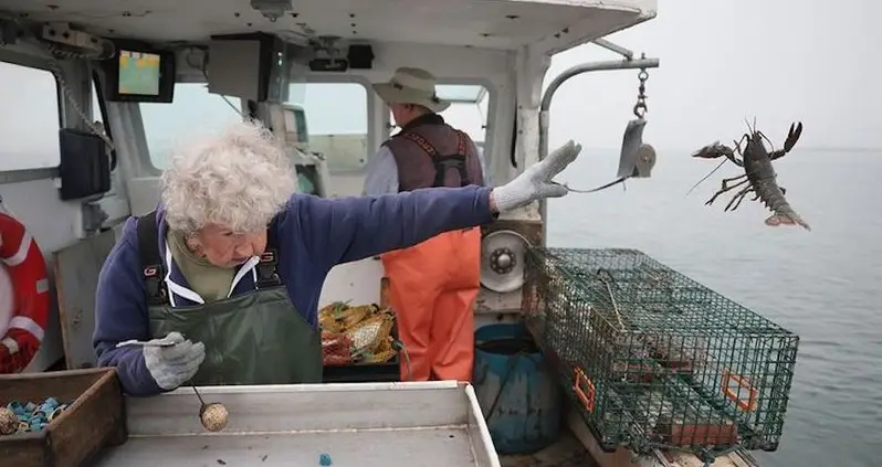 101-Year-Old Woman Who Began Trapping Lobster Before The Great Depression Has No Plans To Retire