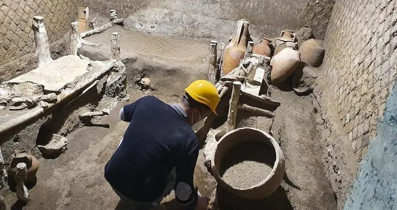 Archeologists Just Uncovered A Remarkably Well-Preserved ‘Slave Room’ At Pompeii