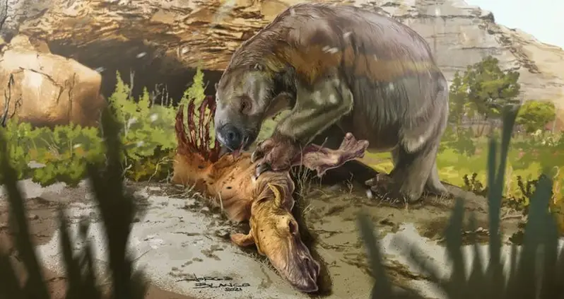 Scientists Just Discovered The First Direct Evidence Of Any Ancient Giant Sloth Species Eating Meat