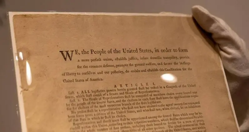 Rare Copy Of The US Constitution Sells For A Record-Breaking $43.2 Million