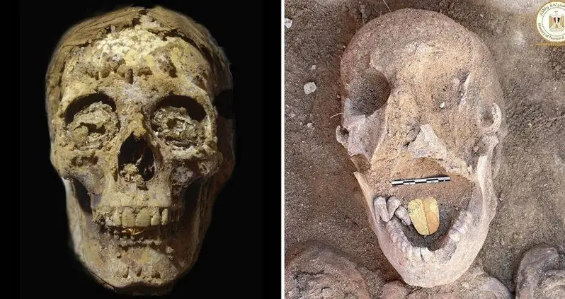 Archaeologists Just Discovered Two Ancient Egyptian Tombs Containing 2,500-Year-Old Mummies With Golden Tongues