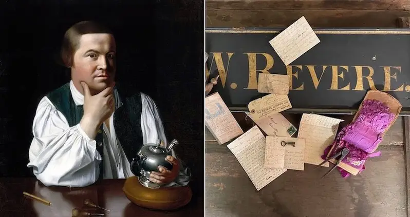 A Trove Of Paul Revere Family Artifacts Was Discovered Behind A Wall In A Massachusetts Attic