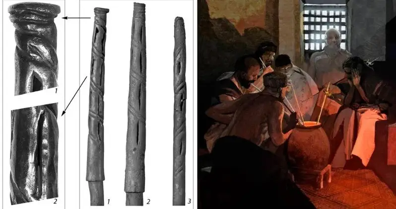 Ancient ‘Scepters’ Found In Russian Tomb May Actually Be Ceremonial Drinking Straws