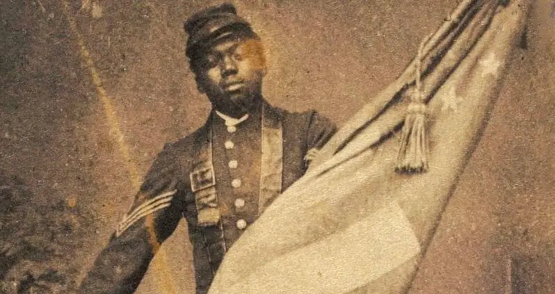 Meet William Harvey Carney, The Fearless Civil War Soldier Who Never Let The American Flag Fall In Battle