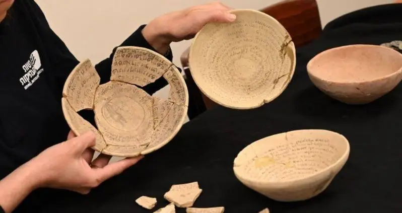 Ancient ‘Magic Bowls’ Used To Repel Demons Found During Search For Stolen Antiquities In Israel