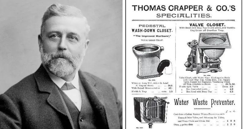 Why Thomas Crapper’s Name Is Synonymous With The Toilet Even Though He Didn’t Actually Invent It