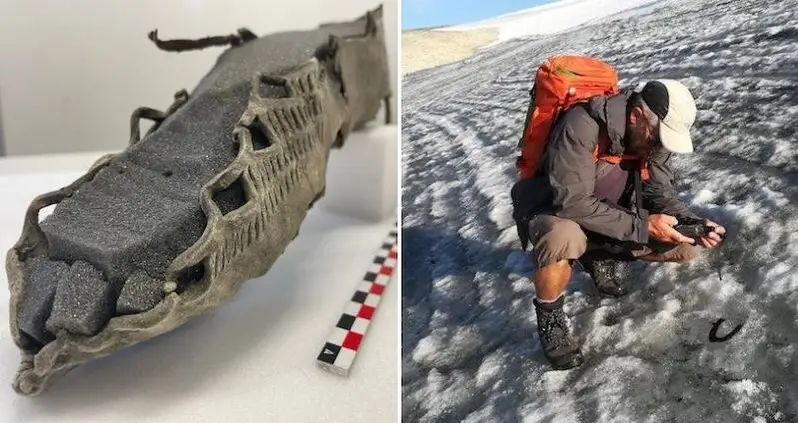 A Roman-Style Sandal From 300 C.E. Was Just Found Under The Ice In The Mountains Of Norway