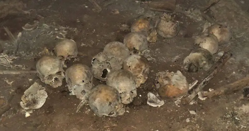 Archaeologists Just Discovered That 150 Skulls Found In A Mexican Cave Came From A Human Sacrifice In 900 C.E.