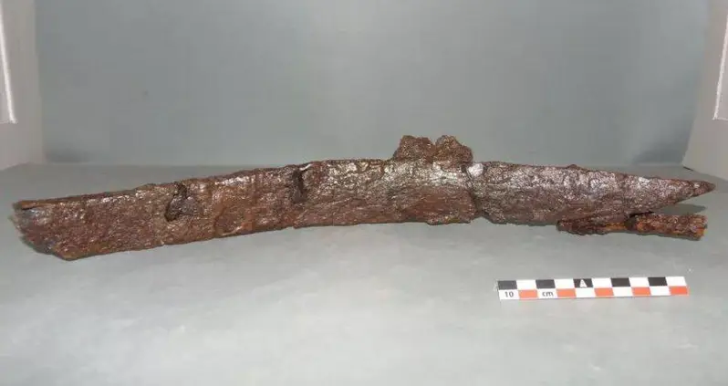 This Medieval Saber Found At A Greek Monastery May Have Belonged To Turkish Pirates