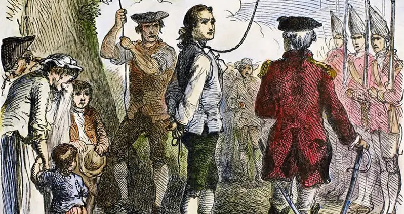 The True Story Of Nathan Hale, The Revolutionary War Hero Who Became A Martyr