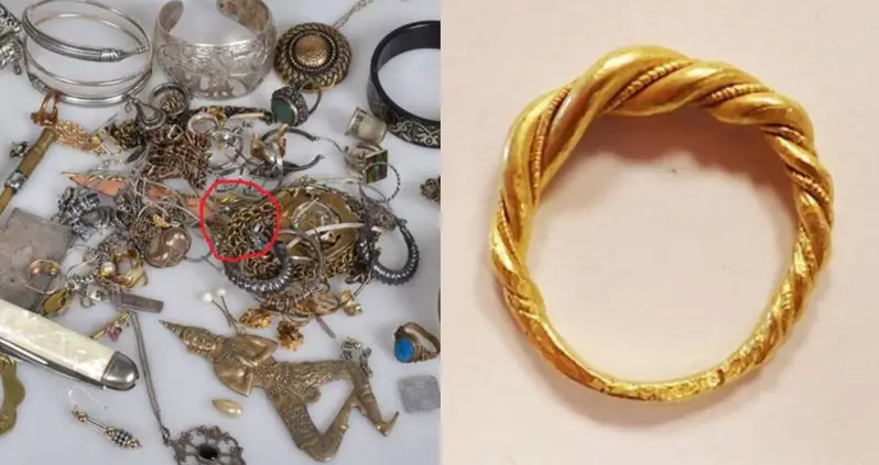 A Norwegian Woman Bought Some Cheap Costume Jewelry Online — And Found A Gold Viking Ring Mixed In