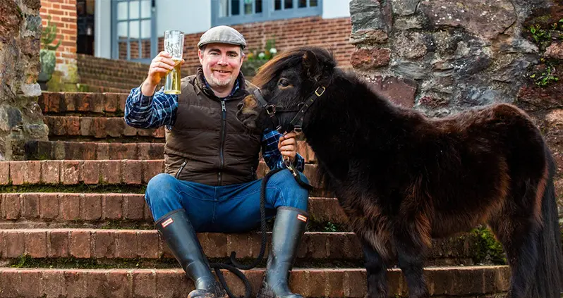 This English Village Just Chose A New Mayor — And He’s A Pony Who Likes To Drink Guinness