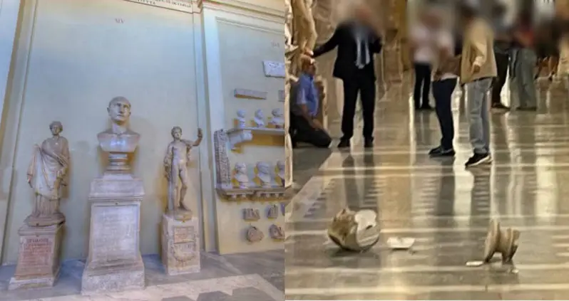An American Tourist Just Smashed Two Ancient Roman Statues In The Vatican After Being Denied Permission To See The Pope