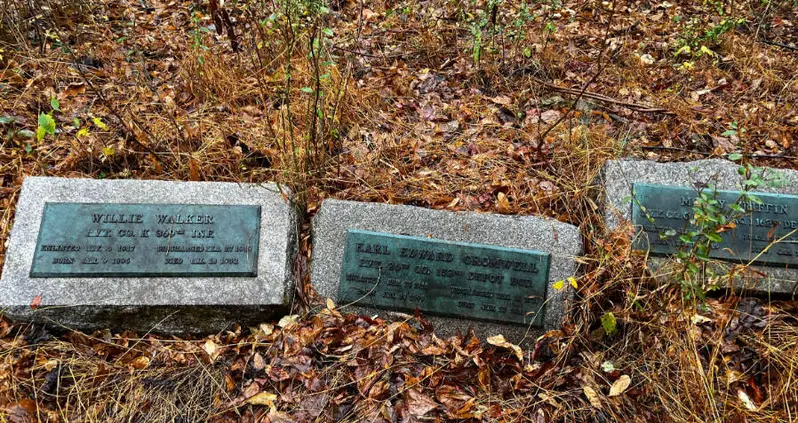 Pennsylvania Pastor Discovers A Long-Abandoned Cemetery Of Black WWI Veterans In The Woods