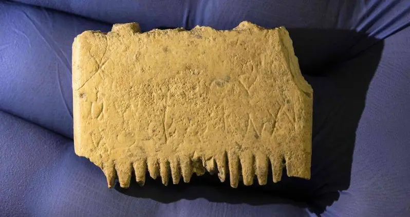 History’s First Full Sentence Using An Alphabet Was Just Discovered On An Ancient Comb — And It’s About Beard Lice