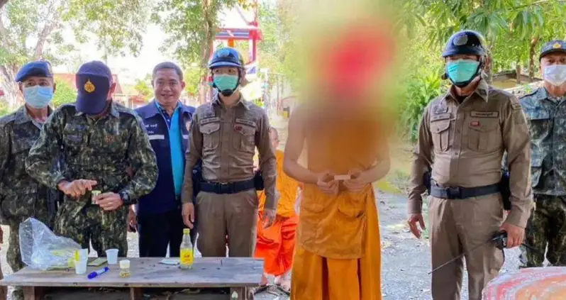 Every Monk In One Buddhist Temple In Thailand Was Just Defrocked After Testing Positive For Meth