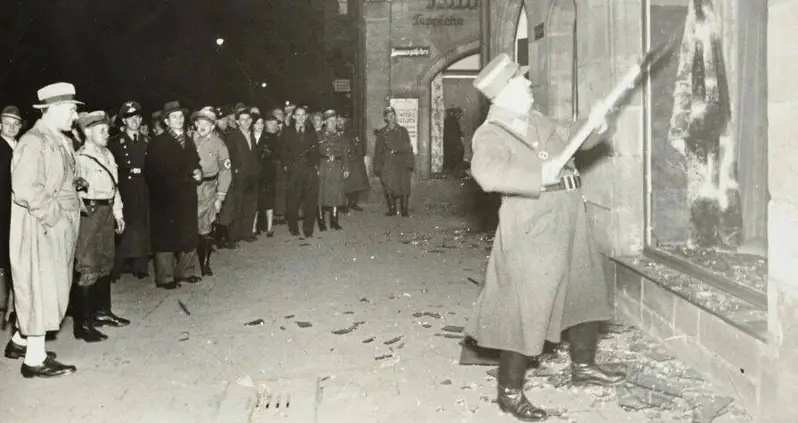 Previously Unseen Photos Show The Horrors Of Kristallnacht, The ‘Night Of Broken Glass’ On The Eve Of The Holocaust