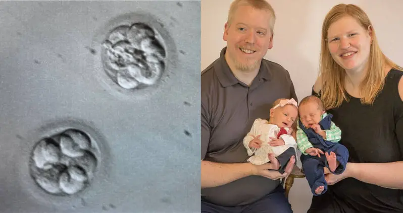 Oregon Parents Welcome Twins Born From Embryos Frozen 30 Years Ago, Setting A New World Record