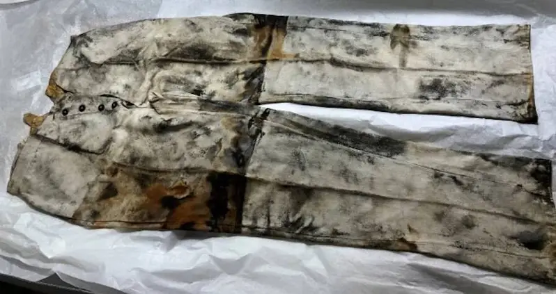 165-Year-Old Pair Of Jeans Recovered From A 19th-Century Shipwreck Sells For $114K At Auction