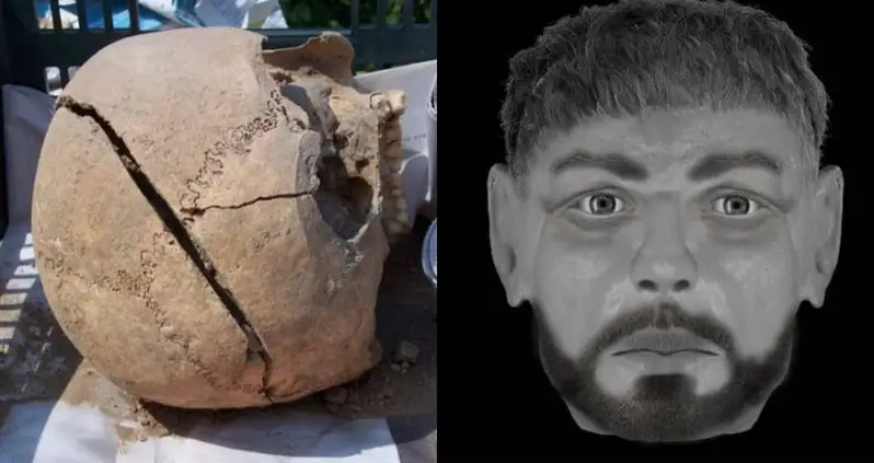 Forensic Scientists Reconstruct Face Of Medieval Murder Victim Killed By Multiple Sword Blows To The Head