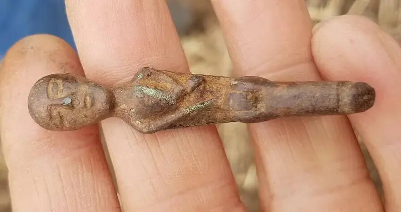 English Metal Detectorists Stumble Across A 2,000-Year-Old Figurine With An Oversized Phallus