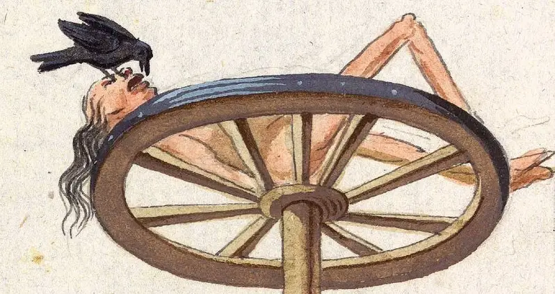 The Agonizing History Of The Breaking Wheel, One Of History’s Cruelest Execution Methods