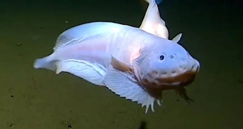 Scientists Film The Deepest-Swimming Fish Ever Discovered At Five Miles Below The Surface