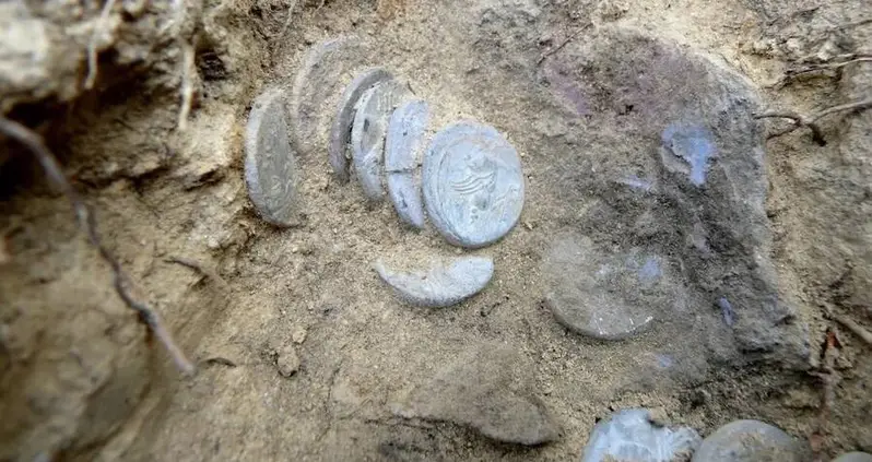 Hoard Of 2,000-Year-Old Roman Coins Found Buried In An Italian Forest