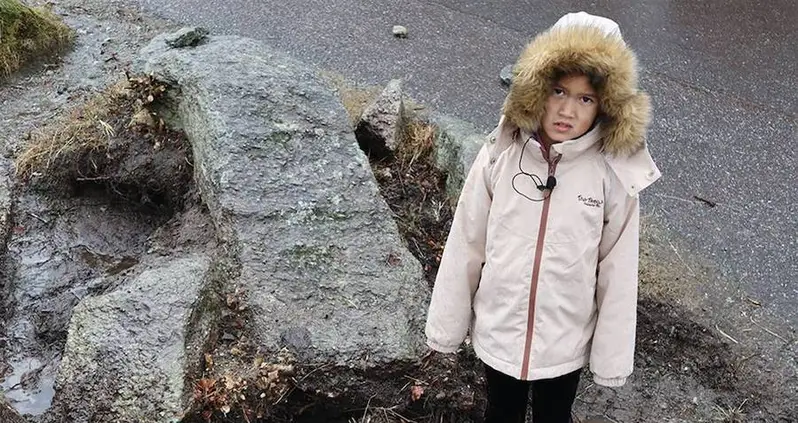 An Eight-Year-Old Girl In Norway Just Found A Dagger From The Stone Age Outside Her School