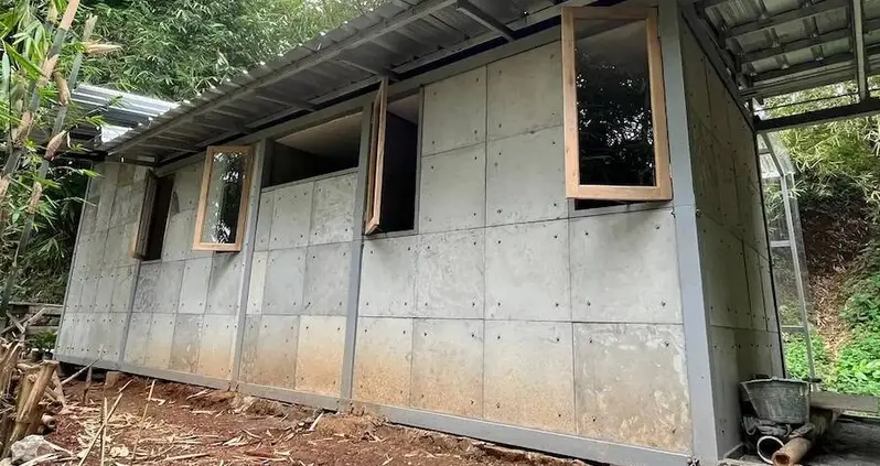 Engineers Just Built A House In Indonesia Out Of Concrete Made From Used Diapers