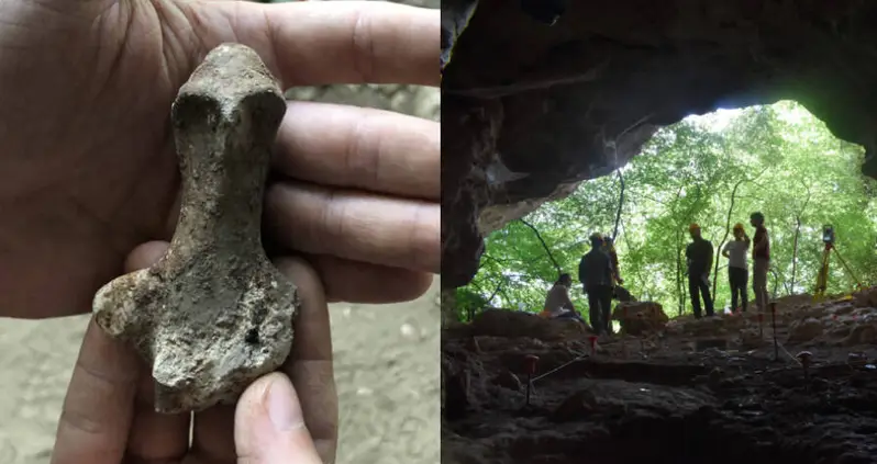 Archaeologists Find ‘Very Rare’ Prehistoric Female Figurine In Italian Cave