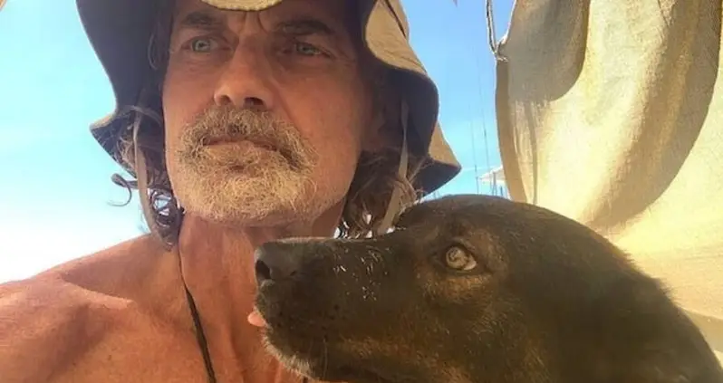 An Australian Man And His Dog Survived At Sea For Two Months Before They Were Rescued By A Passing Helicopter