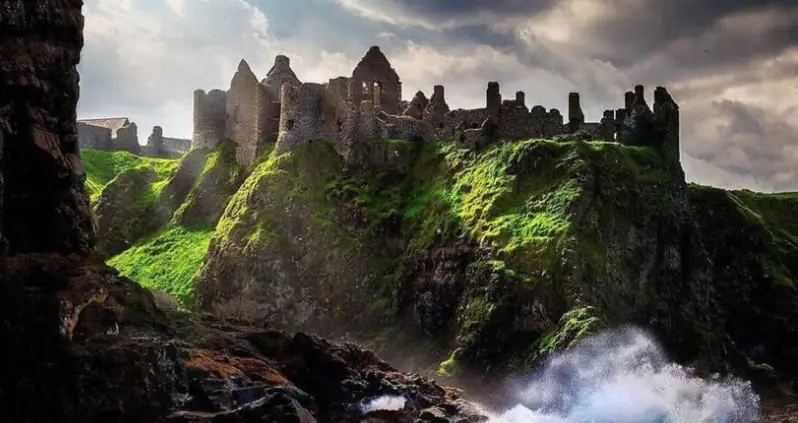 The Dramatic Story Of Dunluce Castle, The Famed Medieval Ruins Of Northern Ireland