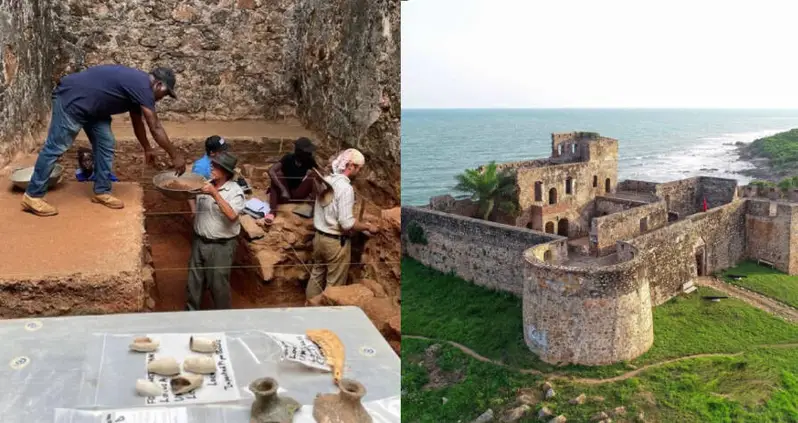 Remains Of The ‘First English Slave Fort In Africa’ Uncovered In Ghana