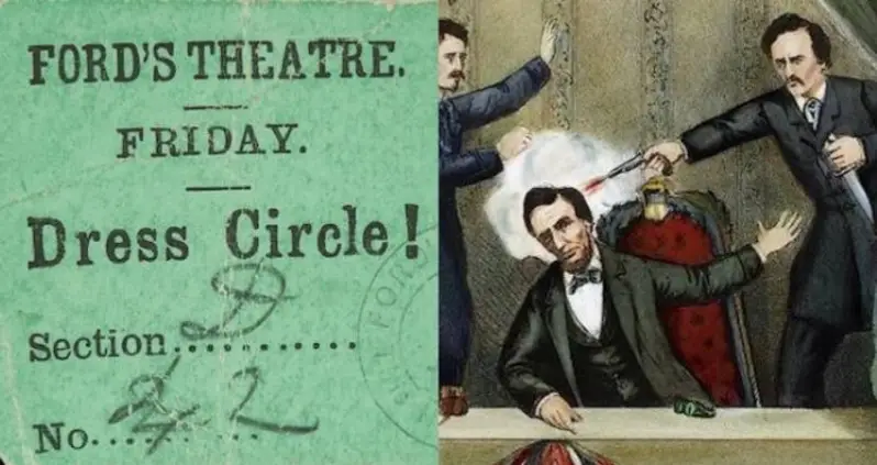 Rare Ford’s Theatre Tickets From The Night Of The Lincoln Assassination Sold At Auction