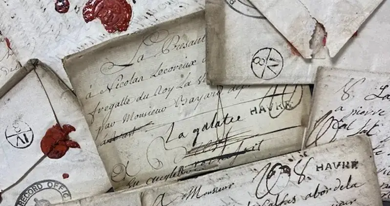 Scores Of Sealed Letters To French Sailors From The Seven Years War Read For The First Time In 250 Years