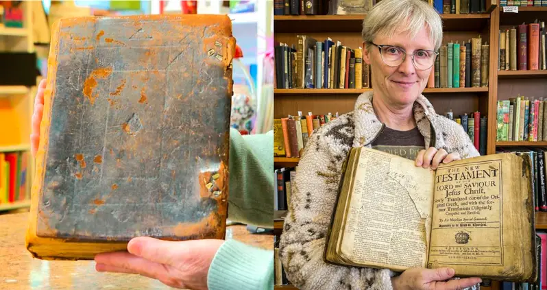 This 318-Year-Old Scottish Bible Was Just Discovered In An Iowa Retirement Home