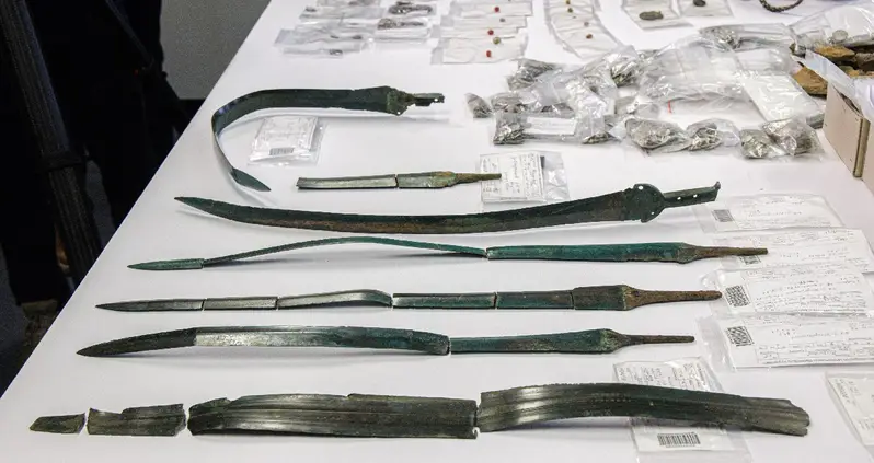 Stunning Treasure Trove Of Bronze Age Swords And Thousands Of Coins Discovered In Germany