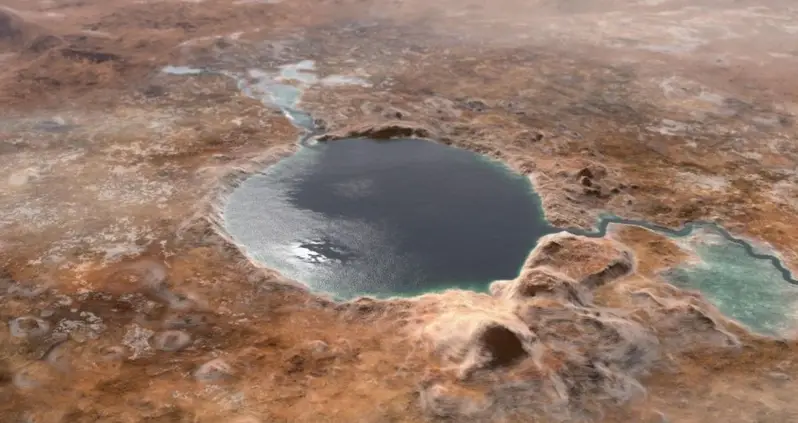 Mars Rover Discovers That A Large Crater On The Red Planet Once Held A Lake