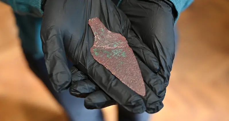 ‘Extremely Rare’ 4,000-Year-Old Copper Dagger Found In Polish Forest