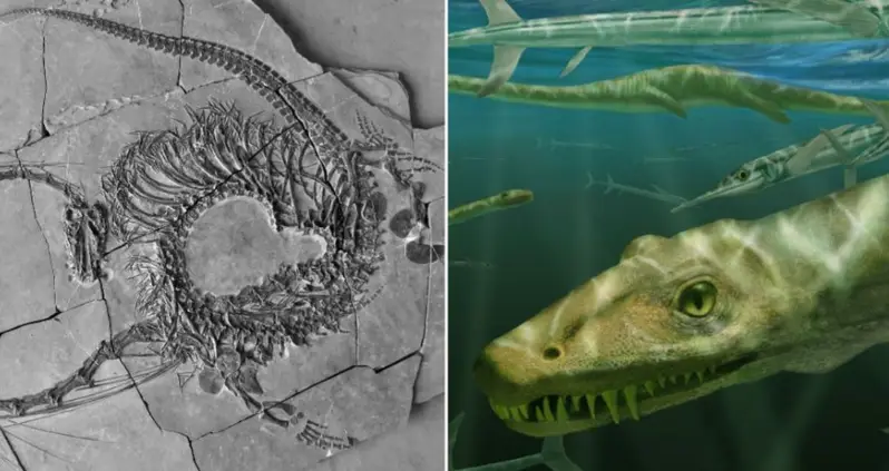 Scientists Discover A 240-Million-Year-Old Reptile Fossil Resembling A ‘Mythical Chinese Dragon’