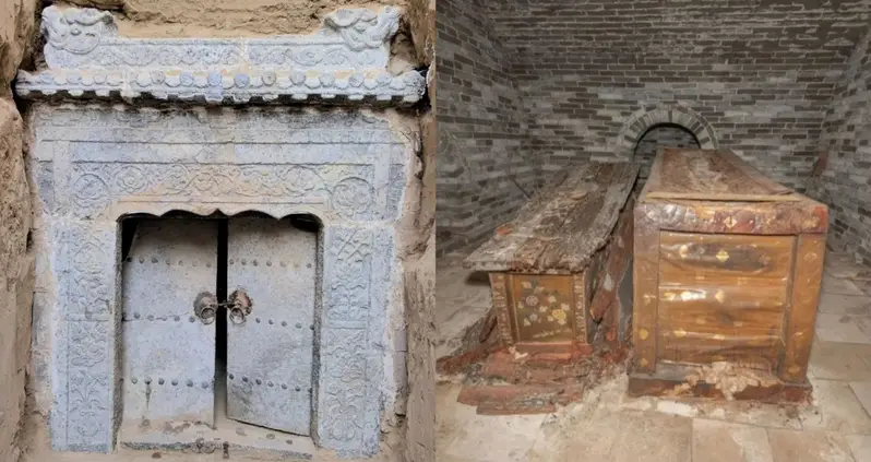 Well-Preserved Ming Dynasty Tomb Unearthed In Northern China